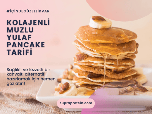 Kolajenli Muzlu Yulaf Pancake: Sağlıklı ve Lezzetli Bir Kahvaltı Alternatifi - Supra Protein