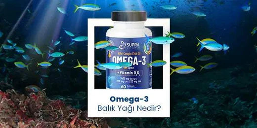 Omega-3 Balık Yağı Nedir? Ne İşe Yarar? - Supra Protein