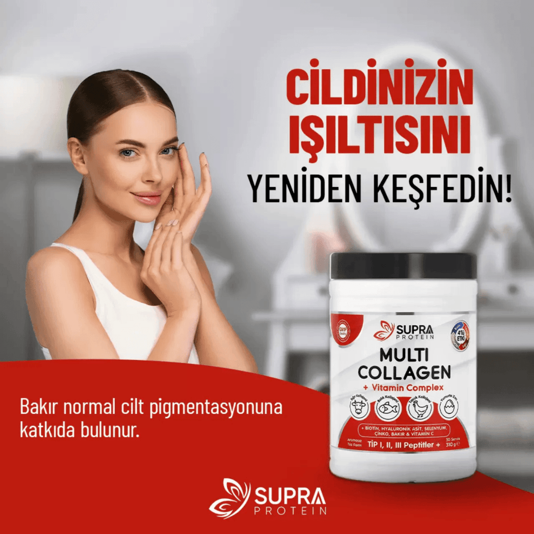 Cilt, Saç & Tırnak Sağlığı - Supra Protein