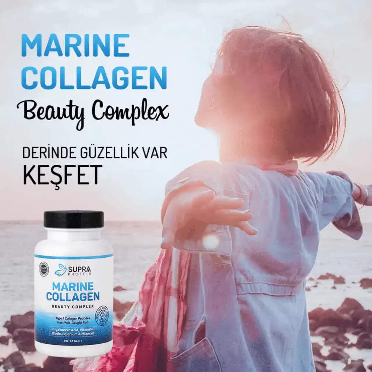 Marine Collagen (Tablet Form) - Supra Protein