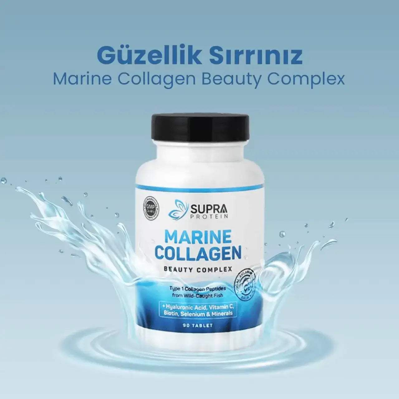 Marine Collagen (Tablet Form) - Supra Protein