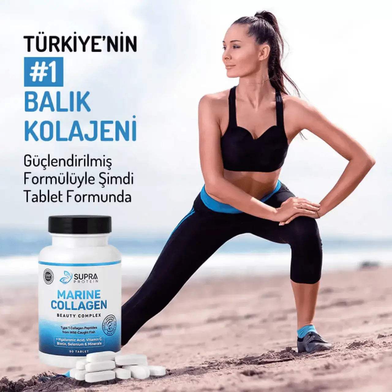 Marine Collagen (Tablet Form) - Supra Protein