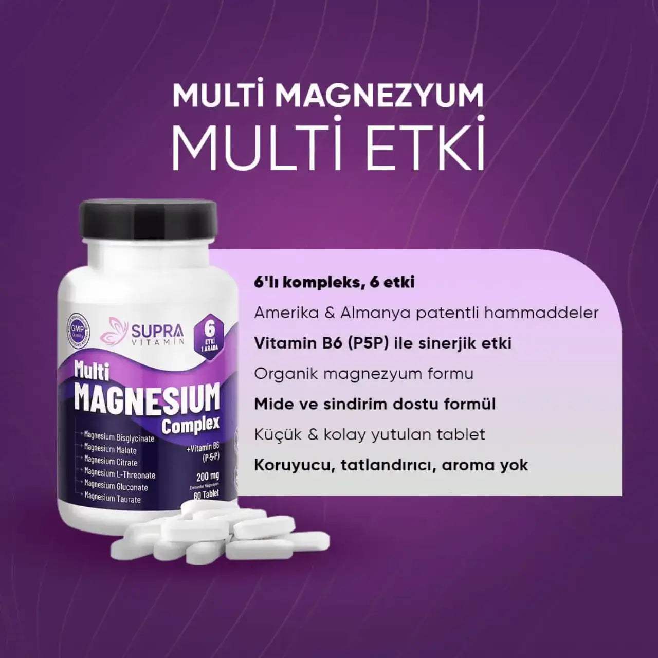 Multi Magnezyum Complex - Supra Protein