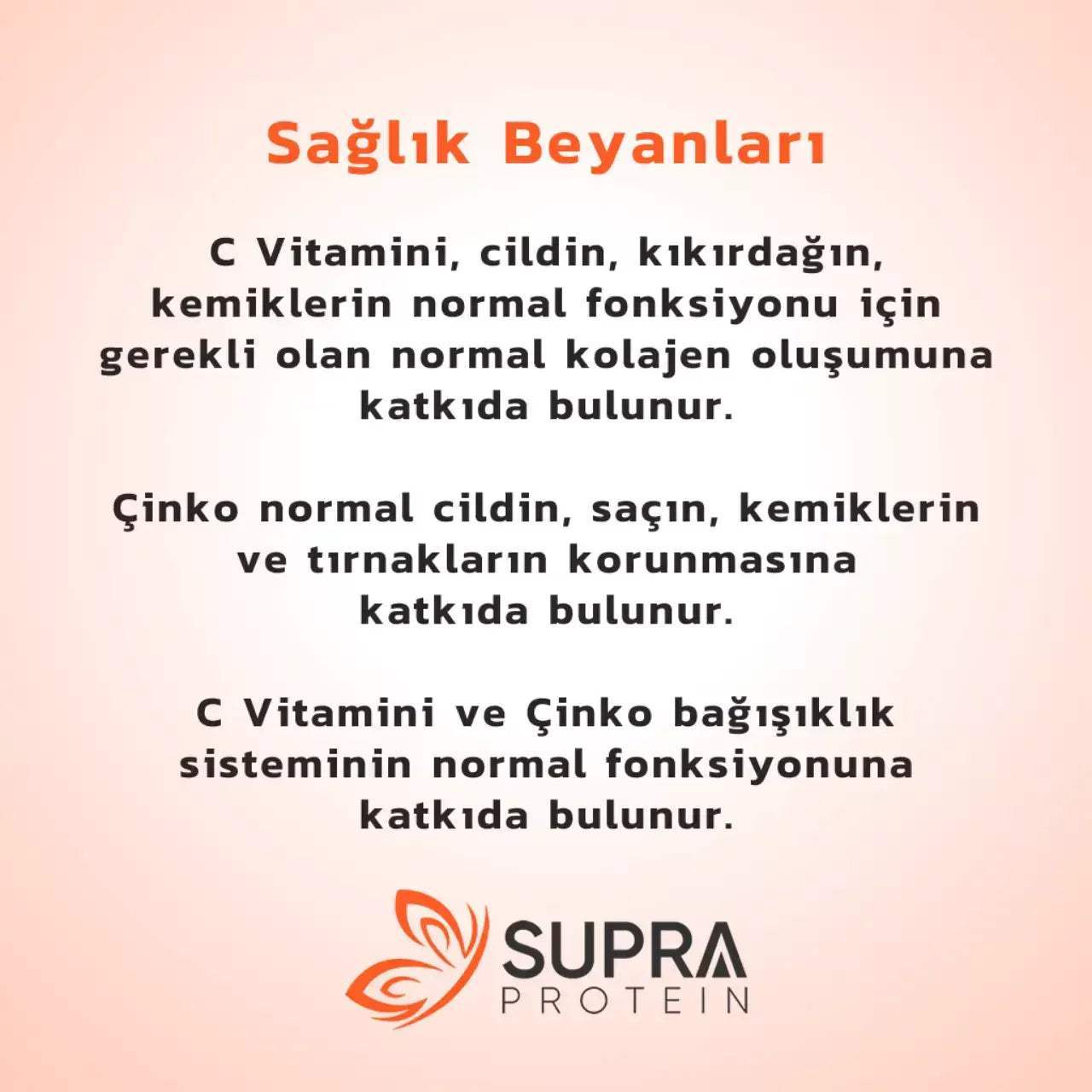 Vitamin C + Çinko