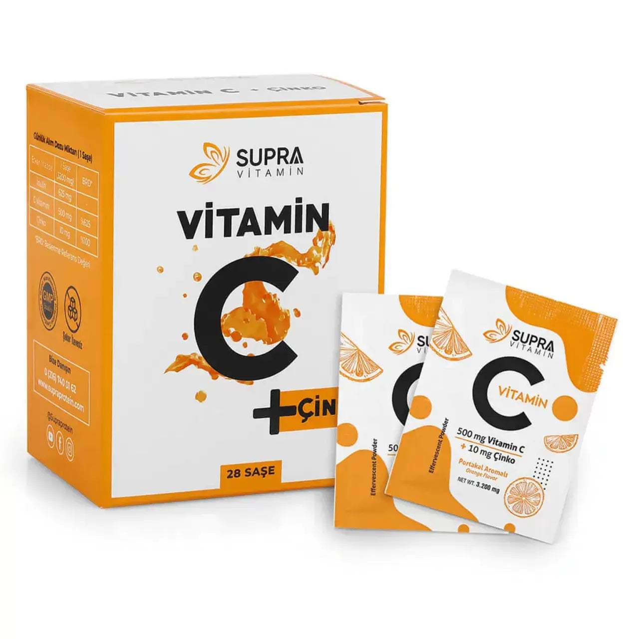 Vitamin C + Çinko - Supra Protein